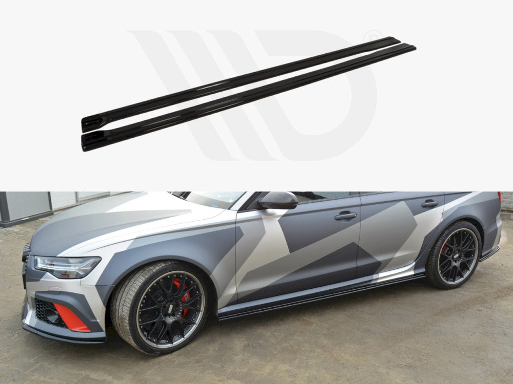 Maxton Design Side Skirts Diffusers Audi Rs6 C7 - Wayside Performance 