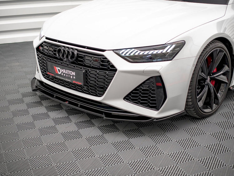 Maxton Design Front Splitter V1 Audi Rs6 C8 / Rs7 C8 (2019-) - Wayside Performance 