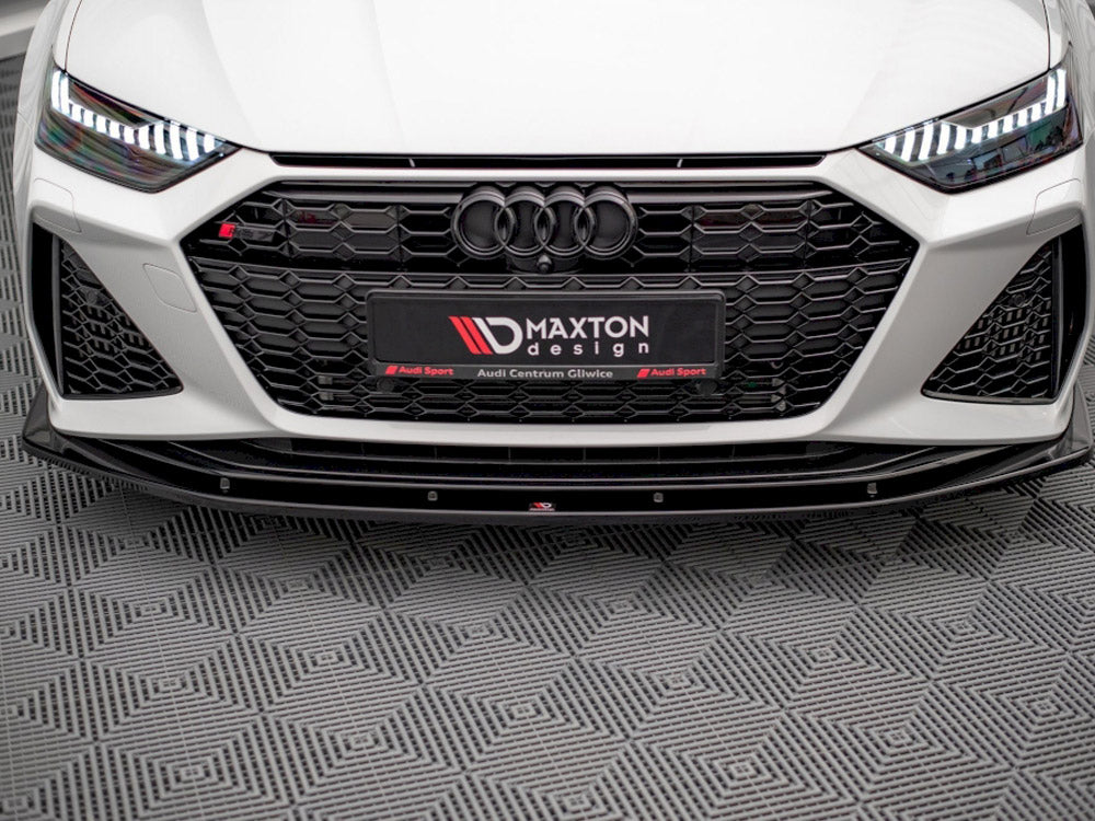 Maxton Design Front Splitter V2 Audi Rs6 C8 / Rs7 C8 (2019-) - Wayside Performance 