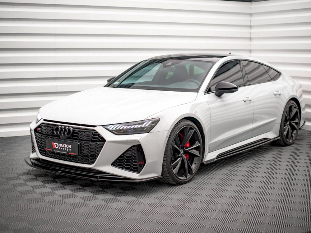 Maxton Design Front Splitter V2 Audi Rs6 C8 / Rs7 C8 (2019-) - Wayside Performance 