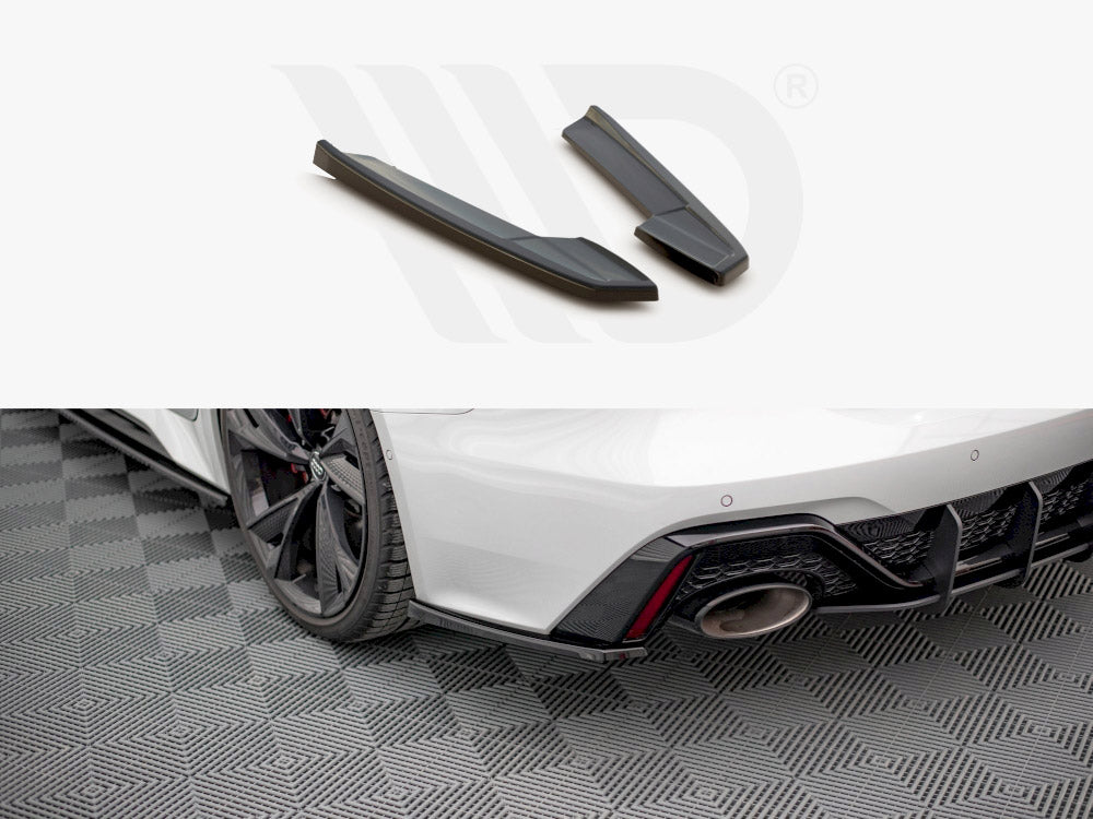 Maxton Design Rear Side Splitters Audi Rs6 C8 / Rs7 C8 (2019-) - Wayside Performance 