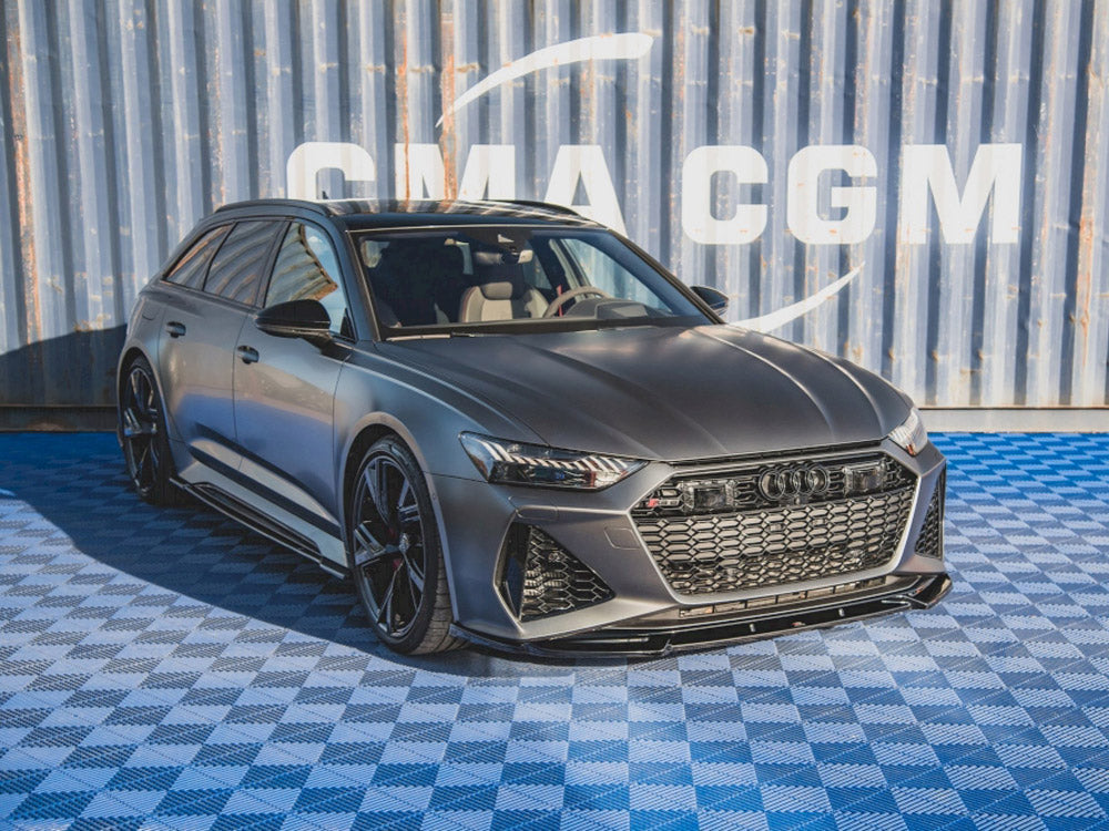 Maxton Design Side Skirts Splitters V.1 Audi Rs6 C8 / Rs7 C8 (2019-) - Wayside Performance 