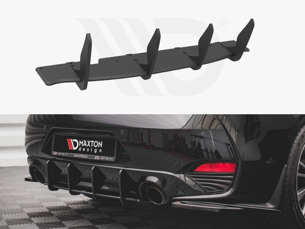 Street PRO Rear Diffuser Infiniti Q60 S MK2 (2017-) - Wayside Performance 