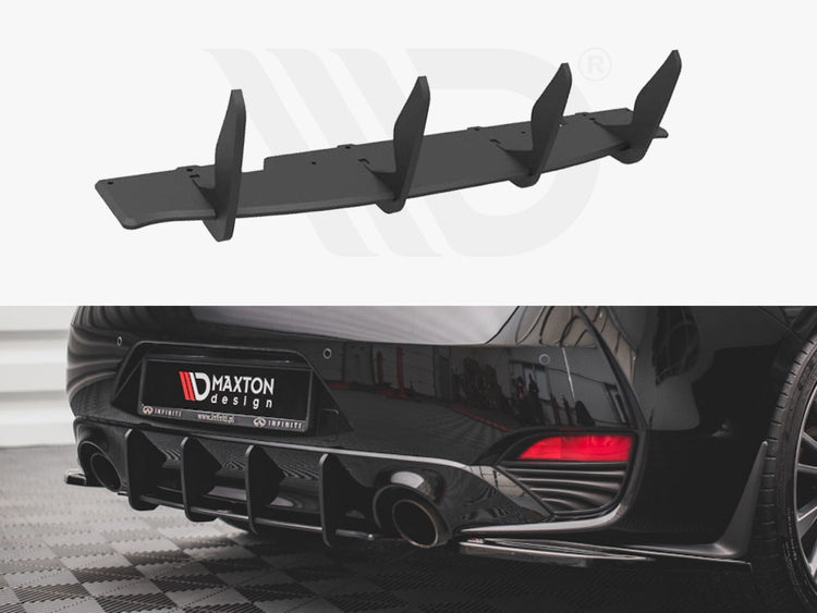 Street PRO Rear Diffuser Infiniti Q60 S MK2 (2017-) - Wayside Performance 