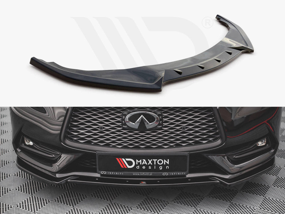 Front Splitter Infiniti Q60 S MK2 (2017-) - Wayside Performance 