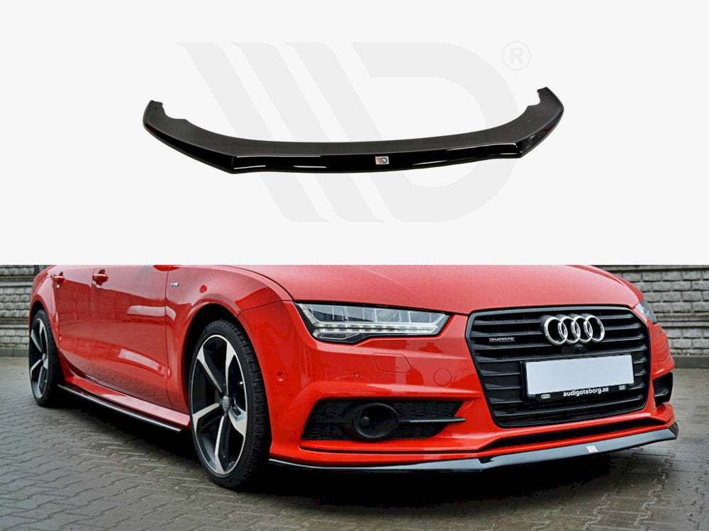 Front Splitter Audi S7 / A7 S-line C7 FL (2014-2017) - Wayside Performance 
