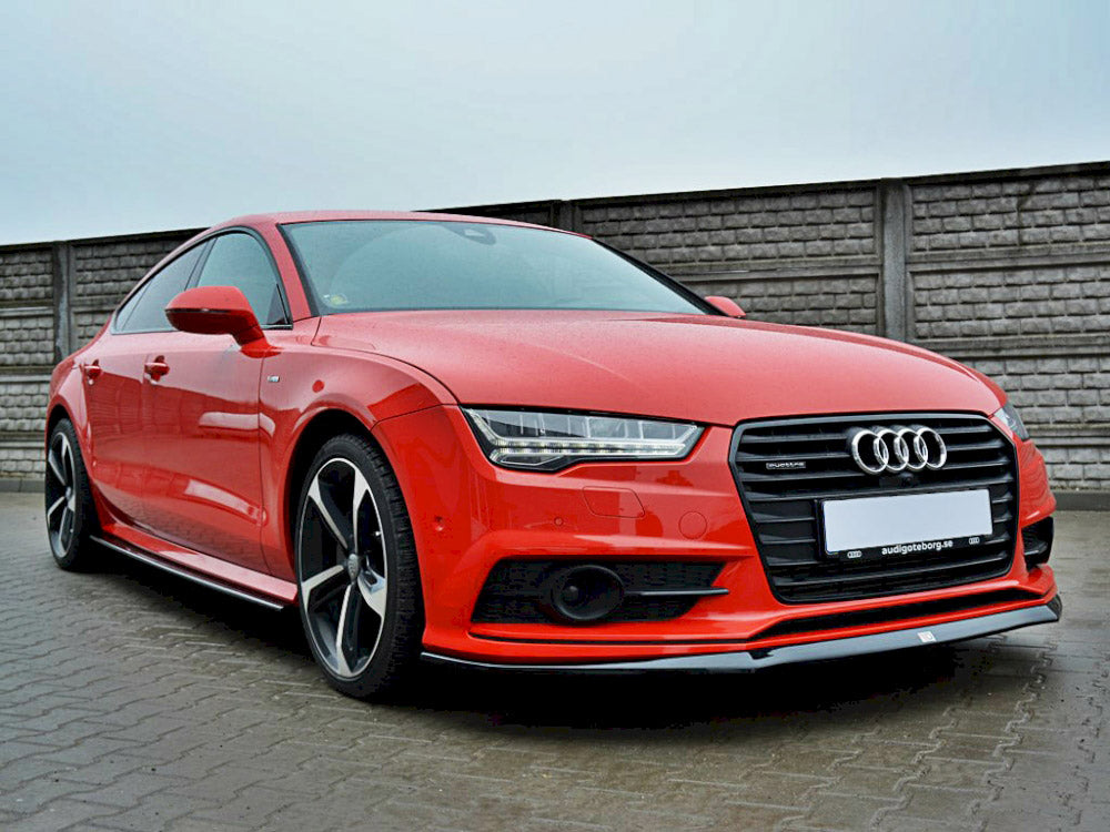 Front Splitter Audi S7 / A7 S-line C7 FL (2014-2017) - Wayside Performance 