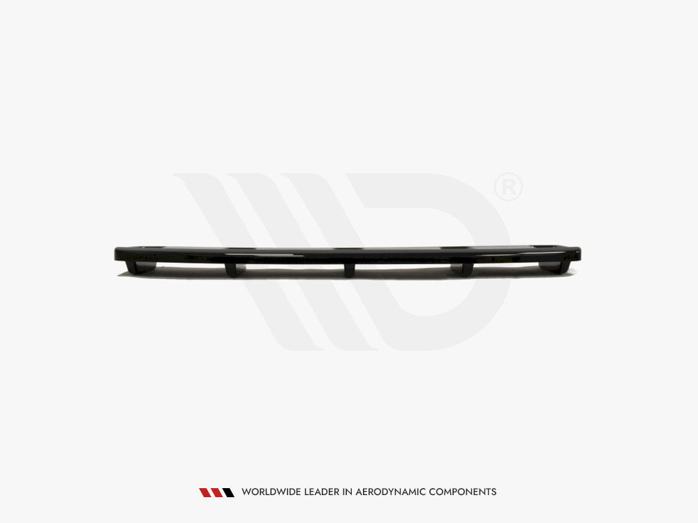 Central Rear Splitter (Vertical Bars) Audi A7 S-Line Facelift - Wayside Performance 