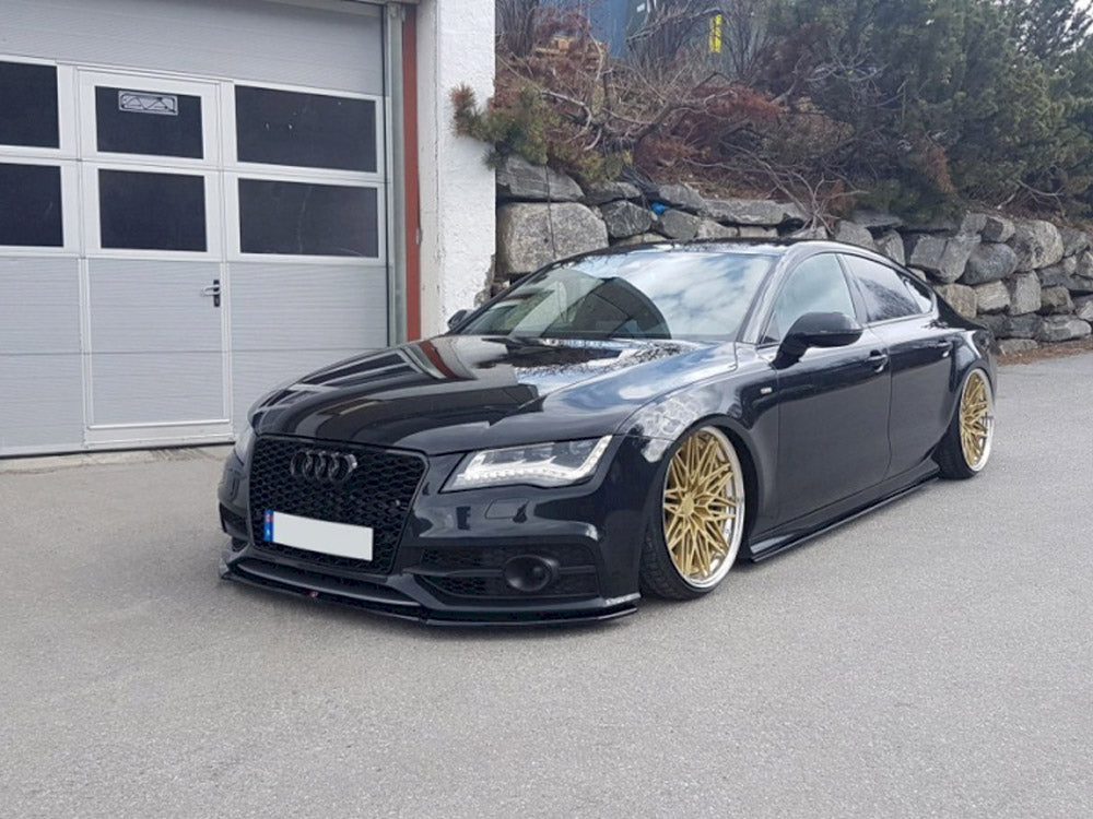Front Splitter V.1 Audi S7 / A7 S-line C7 (2010-2014) - Wayside Performance 