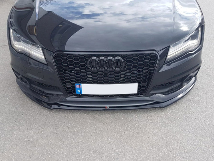Front Splitter V.1 Audi S7 / A7 S-line C7 (2010-2014) - Wayside Performance 