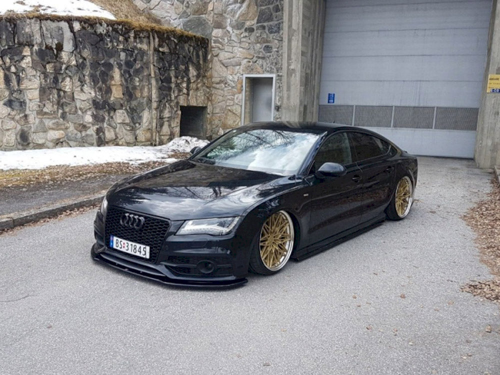 Front Splitter V.2 Audi S7 / A7 S-line C7 (2010-2014) - Wayside Performance 