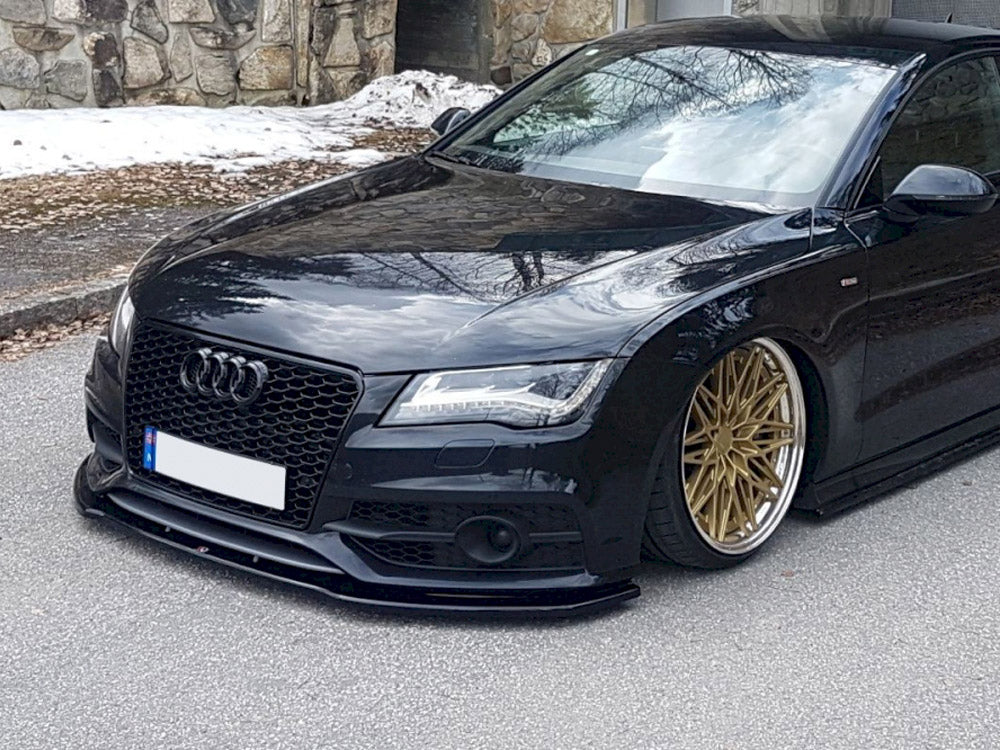 Front Splitter V.2 Audi S7 / A7 S-line C7 (2010-2014) - Wayside Performance 