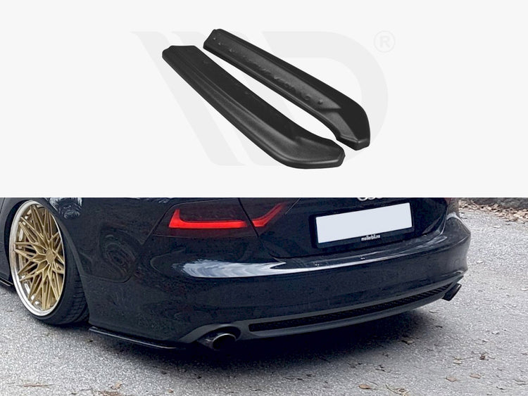 Rear Side Splitters Audi A7 S-Line C7 - Wayside Performance 