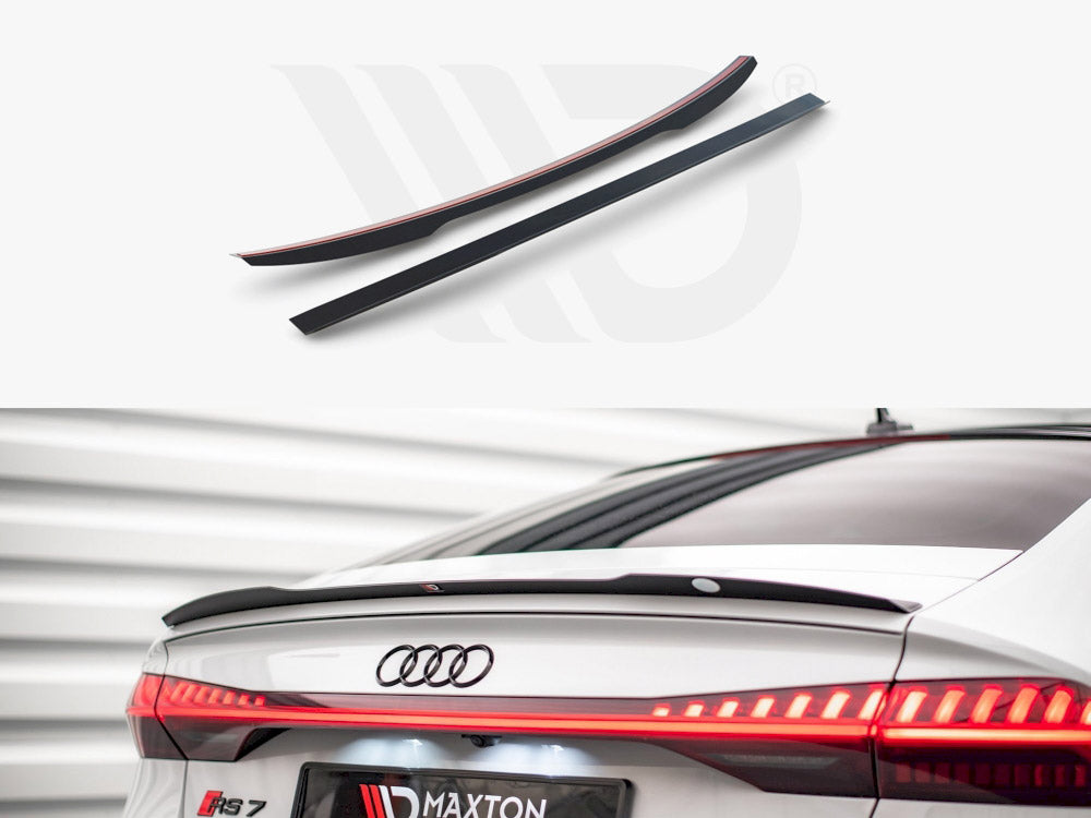 Spoiler CAP Audi A7 C8 S-line / C8 S-line / S7 C8 / RS7 C8 (2017-) - Wayside Performance 