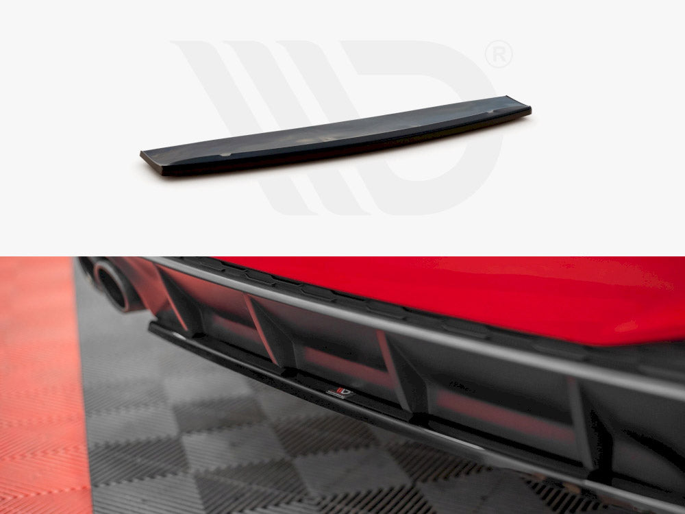 Central Rear Splitter Audi A7 C8 S-Line (2017-) - Wayside Performance 