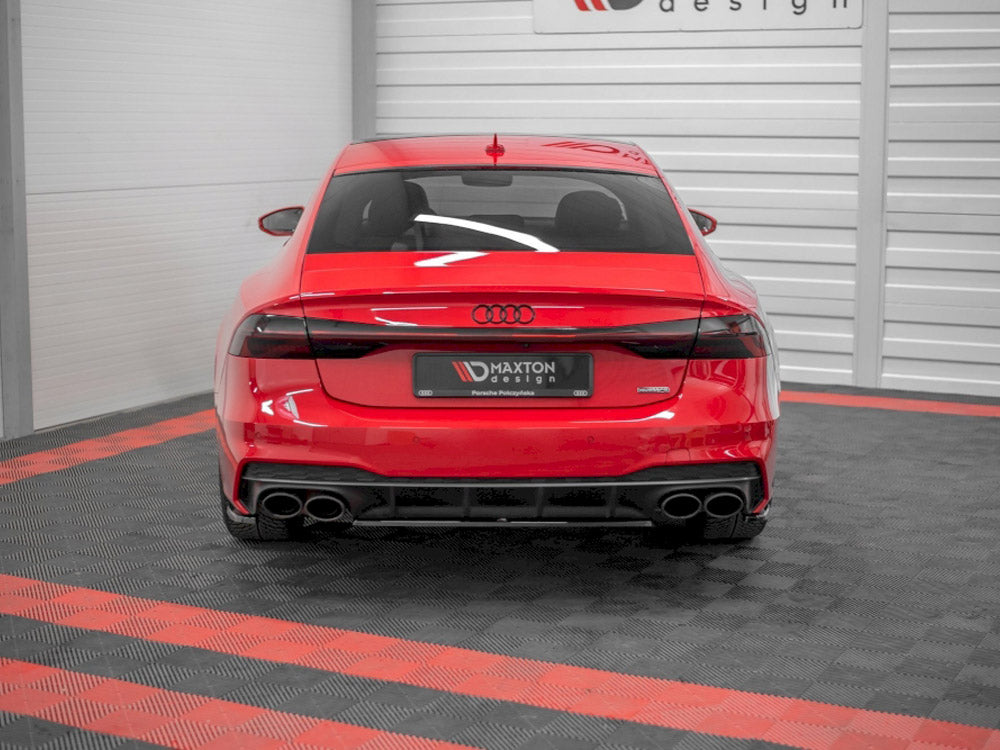 Central Rear Splitter Audi A7 C8 S-Line (2017-) - Wayside Performance 