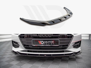 Front Splitter  V.1 Audi A7 C8 - Wayside Performance 