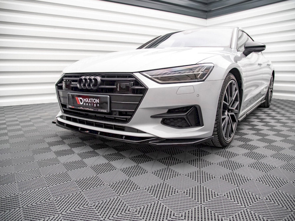 Front Splitter  V.1 Audi A7 C8 - Wayside Performance 