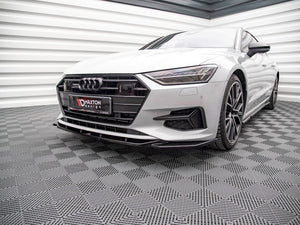Front Splitter  V.1 Audi A7 C8 - Wayside Performance 