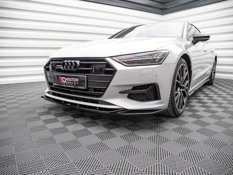 Front Splitter  V.1 Audi A7 C8 - Wayside Performance 