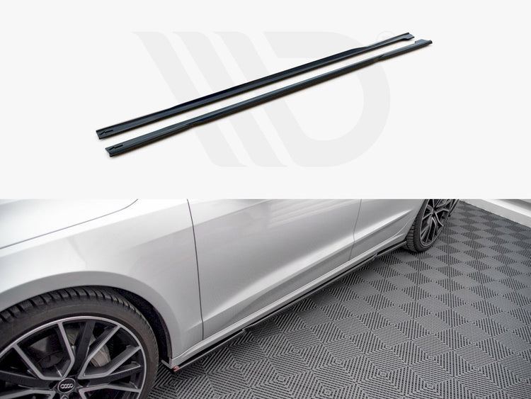 Side Skirts Diffusers Audi A7 C8 (2018-) - Wayside Performance 
