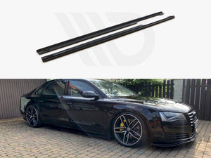Side Skirts Diffusers Audi A8 Long D4 (2009- 2013) - Wayside Performance 
