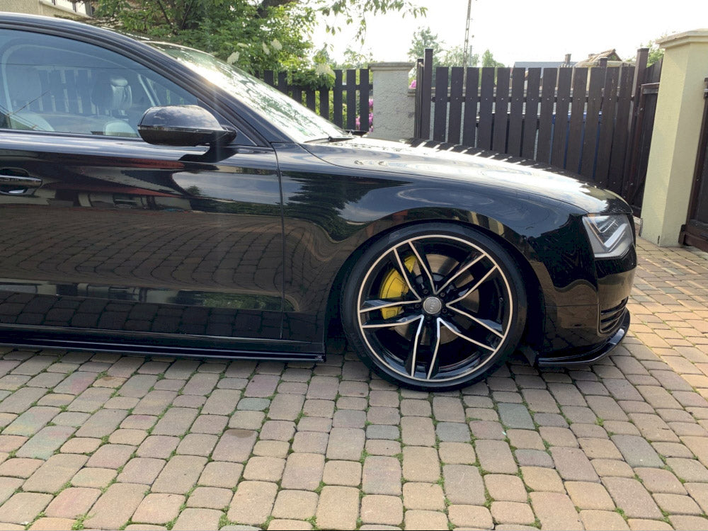Side Skirts Diffusers Audi A8 Long D4 (2009- 2013) - Wayside Performance 