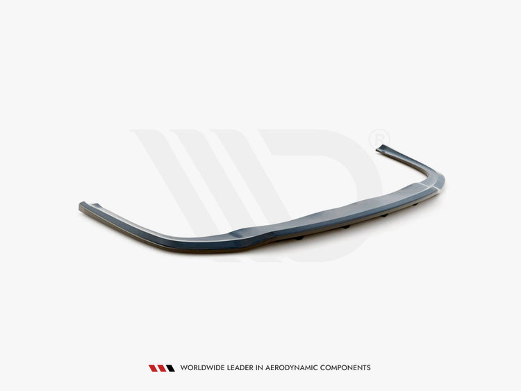 Central Rear Splitter (Vertical Bars) Audi A8 D4 Facelift (2013-2017) - Wayside Performance 