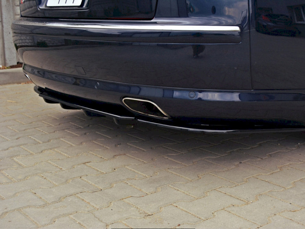 Central Rear Splitter (Vertical Bars) Audi S8 D3 (2006-2010) - Wayside Performance 