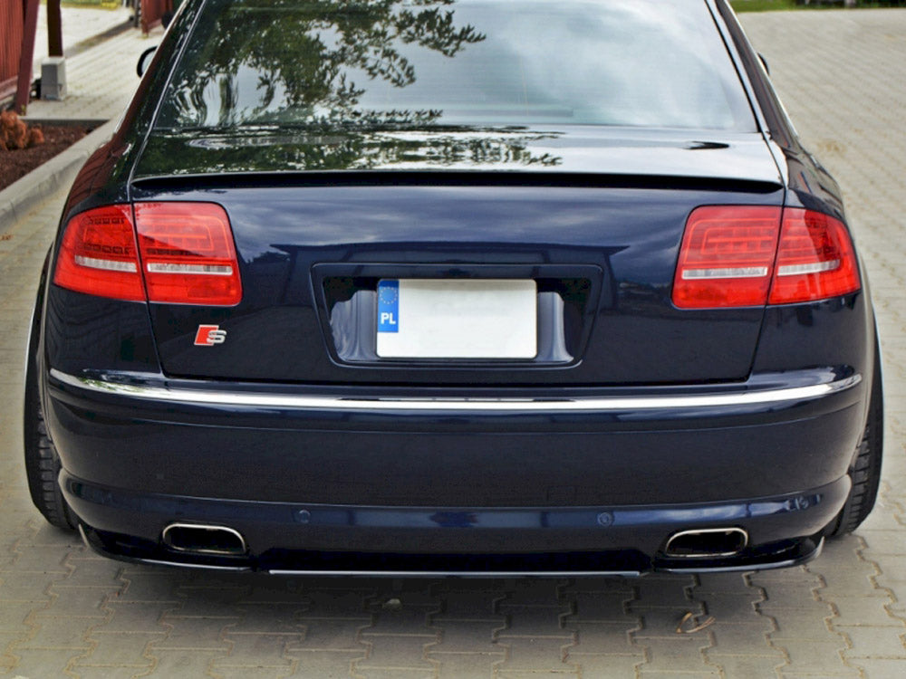 Central Rear Splitter (Vertical Bars) Audi S8 D3 (2006-2010) - Wayside Performance 