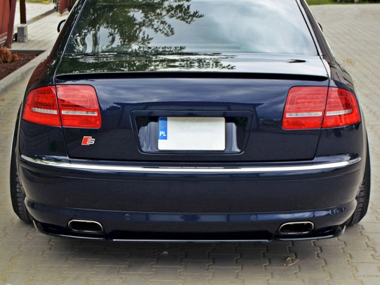 Central Rear Splitter (Vertical Bars) Audi S8 D3 (2006-2010) - Wayside Performance 