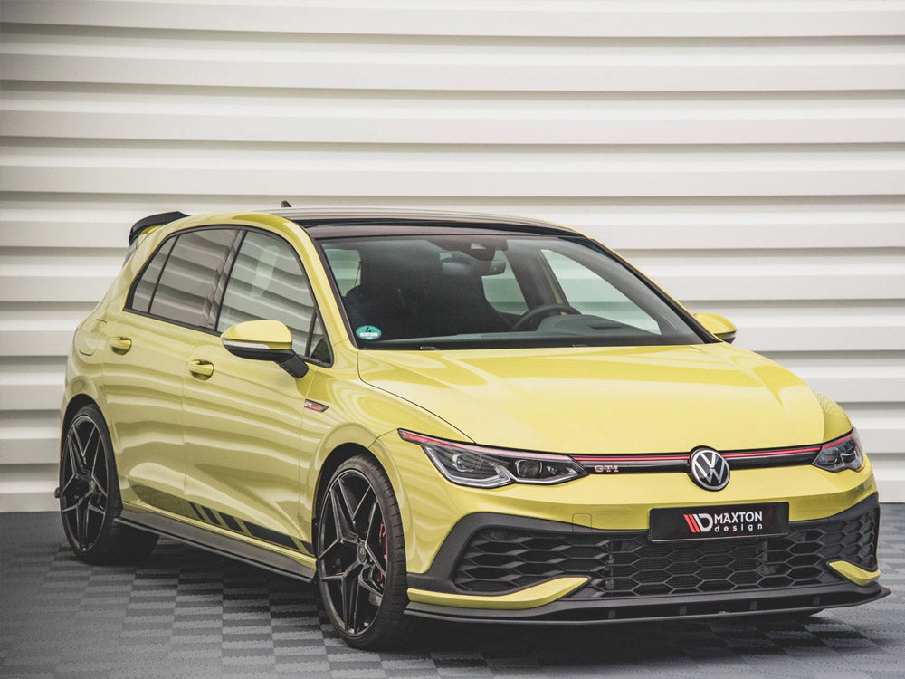 Racing Durability Front Splitter Vw Golf 8 Gti Clubsport (2020-) - Wayside Performance 