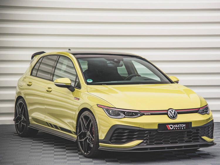 Racing Durability Front Splitter Vw Golf 8 Gti Clubsport (2020-) - Wayside Performance 