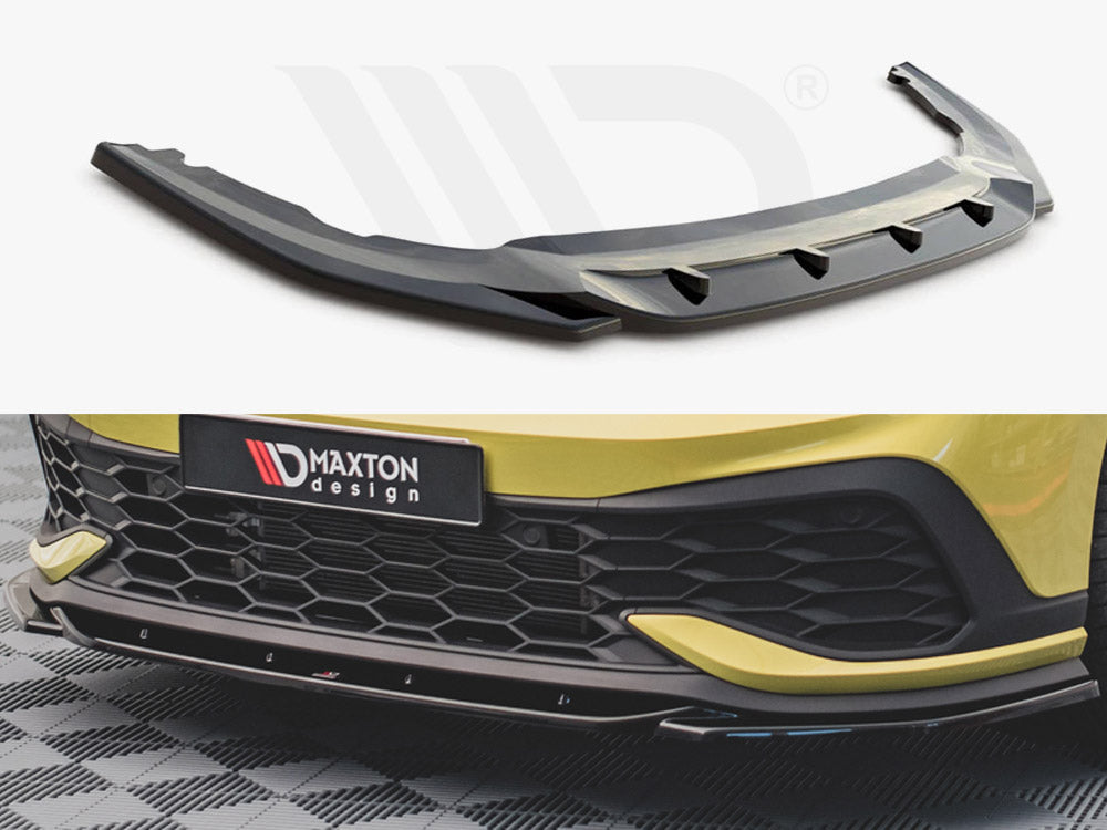 Front Splitter V2 Vw Golf 8 Gti Clubsport (2020-) - Wayside Performance 
