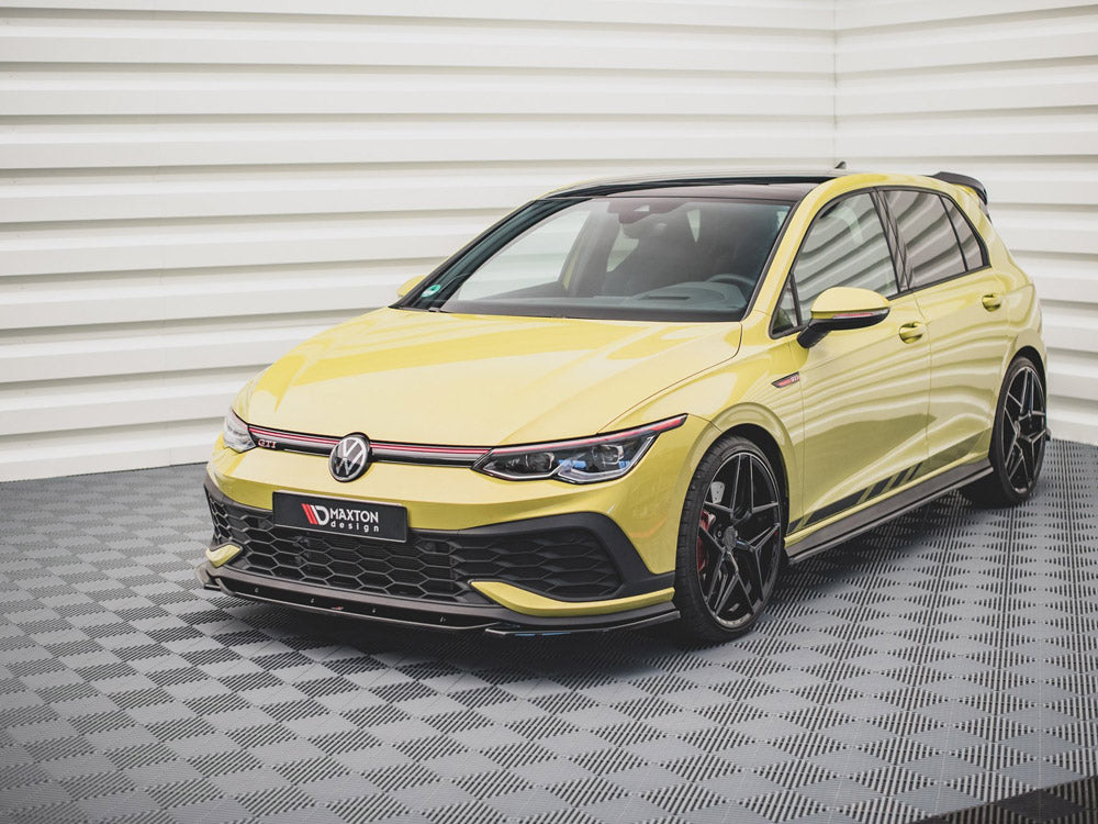 Front Splitter V2 Vw Golf 8 Gti Clubsport (2020-) - Wayside Performance 