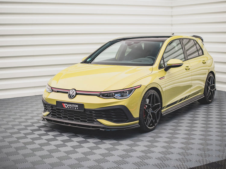 Front Splitter V2 Vw Golf 8 Gti Clubsport (2020-) - Wayside Performance 