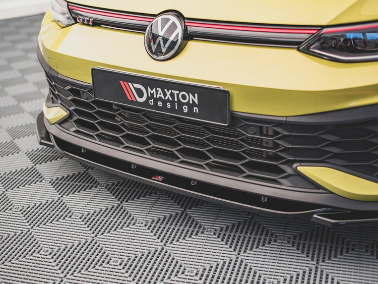 Front Splitter V2 Vw Golf 8 Gti Clubsport (2020-) - Wayside Performance 