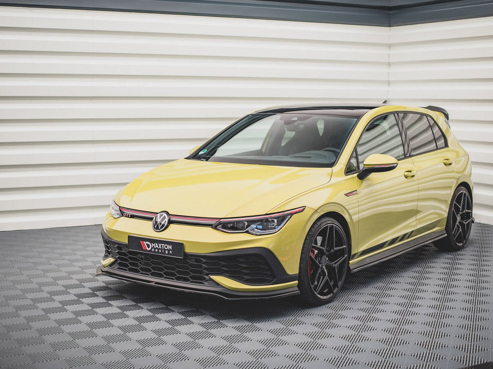 Front Splitter V3 Vw Golf 8 Gti Clubsport (2020-) - Wayside Performance 