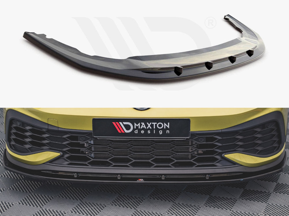 Front Splitter V4 Vw Golf 8 Gti Clubsport (2020-) - Wayside Performance