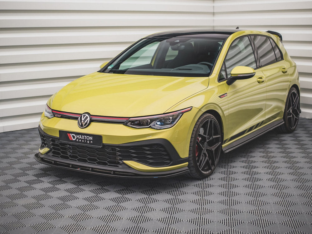 Front Splitter V4 Vw Golf 8 Gti Clubsport (2020-) - Wayside Performance