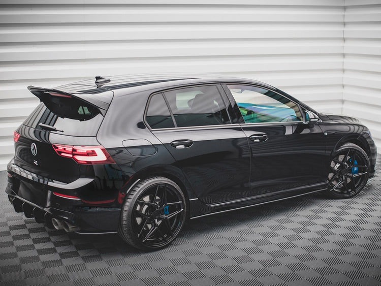 Street Pro Rear Side Splitters Vw Golf R Mk8 (2020-) - Wayside Performance 