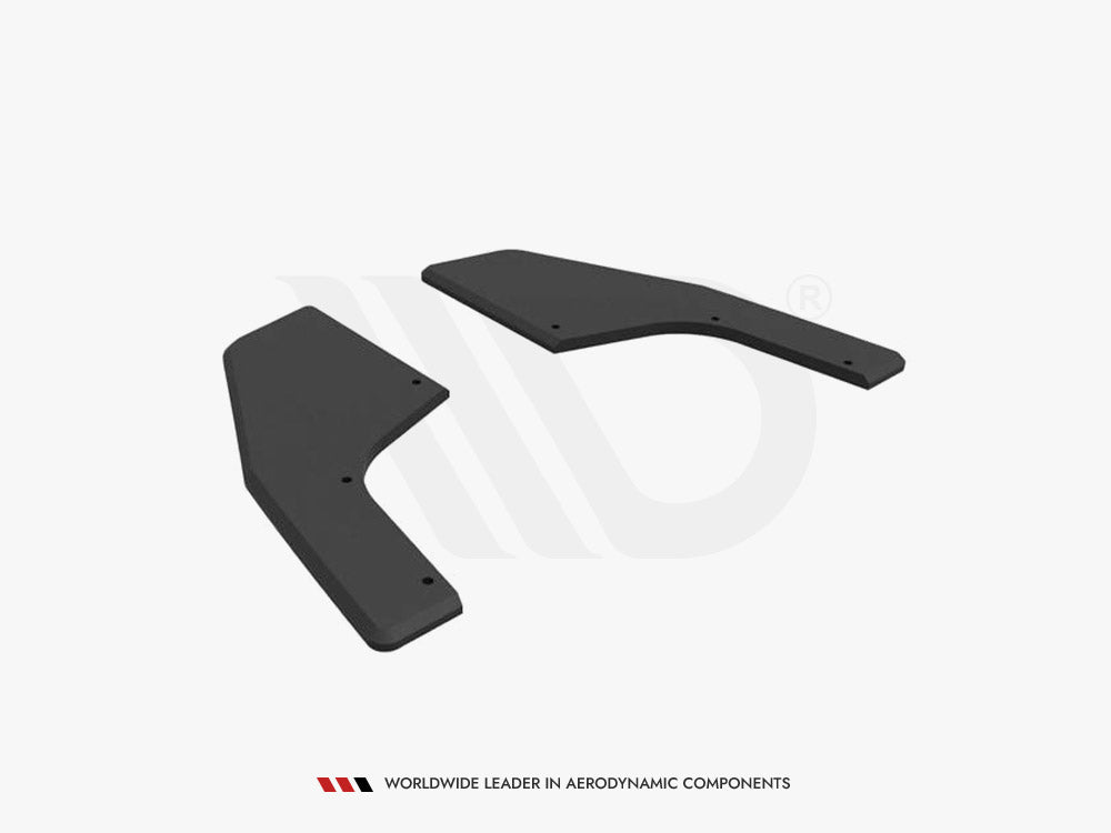 Street Pro Rear Side Splitters Vw Golf R Mk8 (2020-) - Wayside Performance 