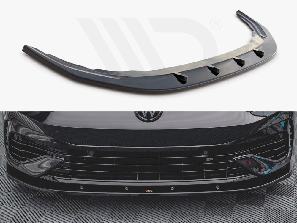 Front Splitter V.1 Vw Golf R Mk8 (2020-) - Wayside Performance 