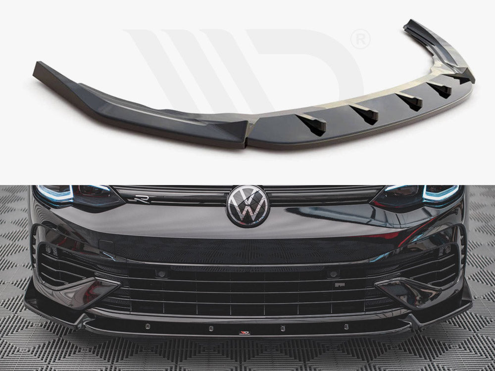 Front Splitter V.2 Vw Golf R Mk8 (2020-) - Wayside Performance 