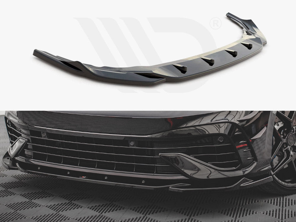 Front Splitter V.4 Vw Golf R Mk8 (2020-) - Wayside Performance 