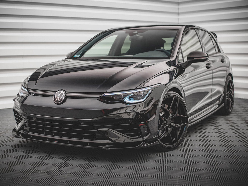 Front Splitter V.4 Vw Golf R Mk8 (2020-) - Wayside Performance 