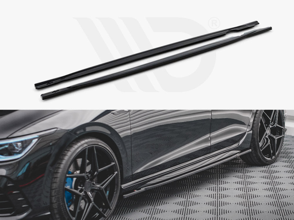 Side Skirts Diffusers V.1 Vw Golf R Mk8 (2020-) - Wayside Performance 