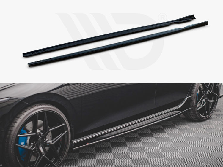 Side Skirts Diffusers V.2 Vw Golf R Mk8 (2020-) - Wayside Performance 