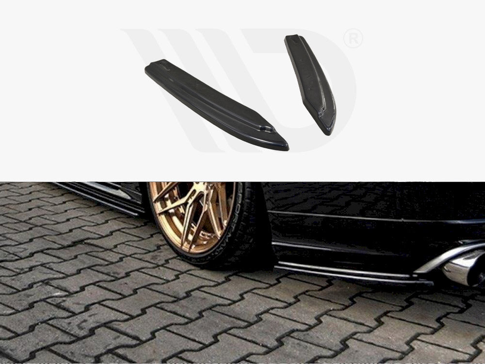 Rear Side Splitters Audi S8 D4 FL (2015-2017) - Wayside Performance 