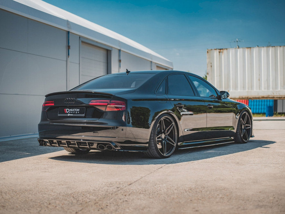 Rear Side Splitters V.2 Audi S8 D4 Facelift (2015-2017) - Wayside Performance 
